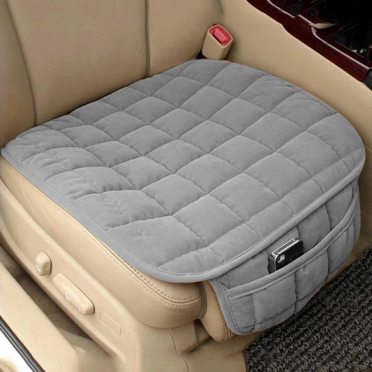 1Pack, New Universal Memory Foam Car Seat Cushion 60×50 cm – Ergonomic Soft Pad with Non-Slip Base, Breathable All-Season Comfort Seat Protector for Car, SUV, Truck & Office Chair.
