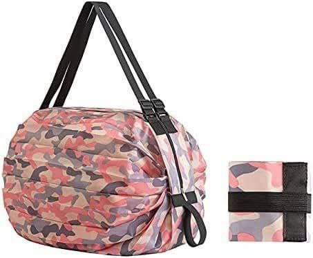 black sparrow Portable Foldable Shopping Bag Large Capacity Multipurpose Storage Bag Sports Travel Shoulder Bag