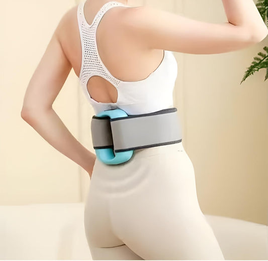 Juragh Full Body Massage Ring Device for Relaxation & Muscle Comfort | Belly Fat Burn Massager for Waist, Back, Neck, Shoulder | Portable Abdominal Toning Device for Women & Men - 1Pcs (Multicolor)