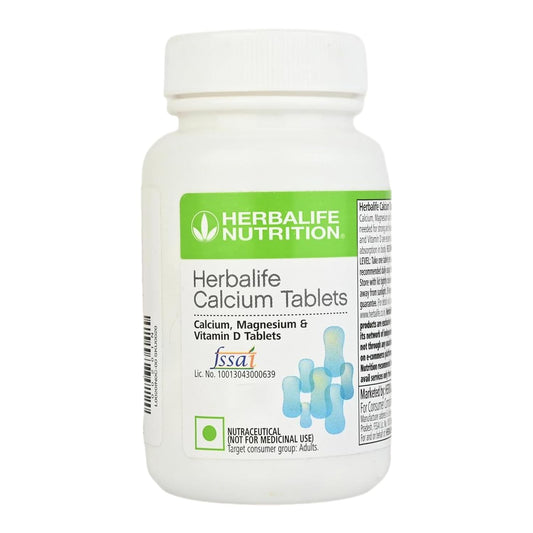 Herbalife Calcium Tablets with Vitamin D & Magnesium – 60 Tablets for Adults | Daily Bone Health Supplement