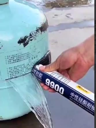 Waterproof Silicone Sealant 750g (Black) – Leakage Quick Repair Adhesive for Roof, Glass, Metal, Wood & Plastic | Weather-Resistant Neutral Cure Gap Filler for Water Tank & Outdoor Use