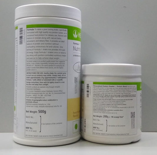 Herbalife Formula 1 Vanilla Shake 3 Protein Powder (500 g)