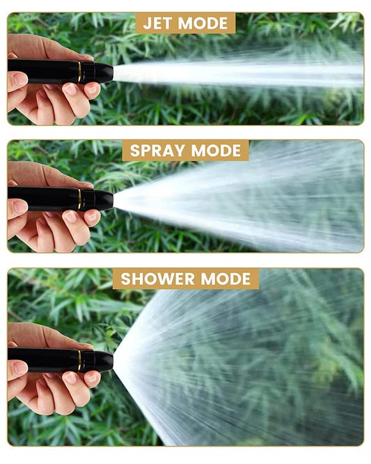 AMENDAS Ultimate Water Spray Gun for Bike Washing and Car Wash - High Pressure Jet with Garden Washer Nozzle Attachment