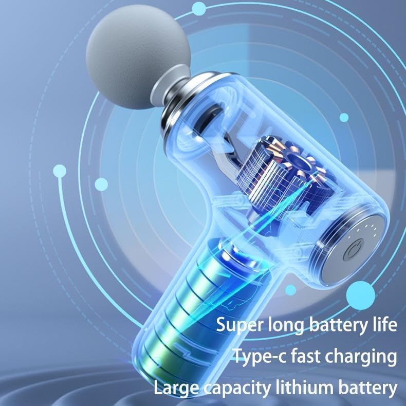 Massage Gun, Body Massager, Massager Machine, Massager Gun For Pain Relief, Scalp Massager, Neck and Sholder Massager, Head Massager