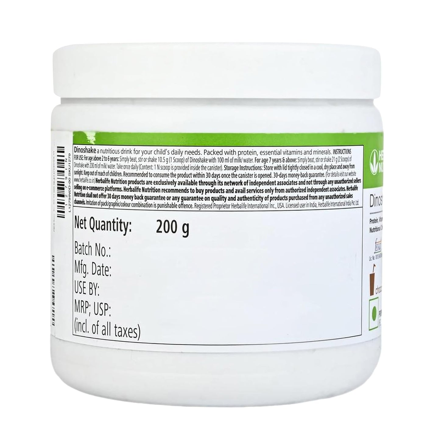 Herbalife Dinoshake 200 grams (Chocolate)