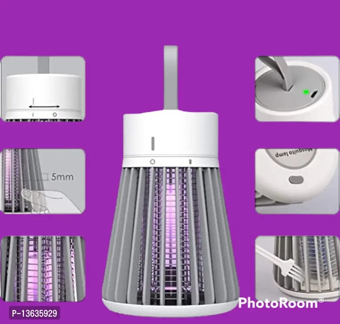 Blue cherry Eco Friendly Electronic Led Mosquito Lamp Usb Powered Killer For Home Working Purely In Physical Mosquito Eradication Technique To Kill Mosquito Completely