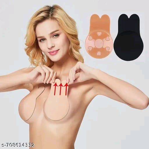 Breast Lift Nipple Covers,Adhesive Bra Instant Breast Lift Silicone Covers Pasties Tape 1 Pairs