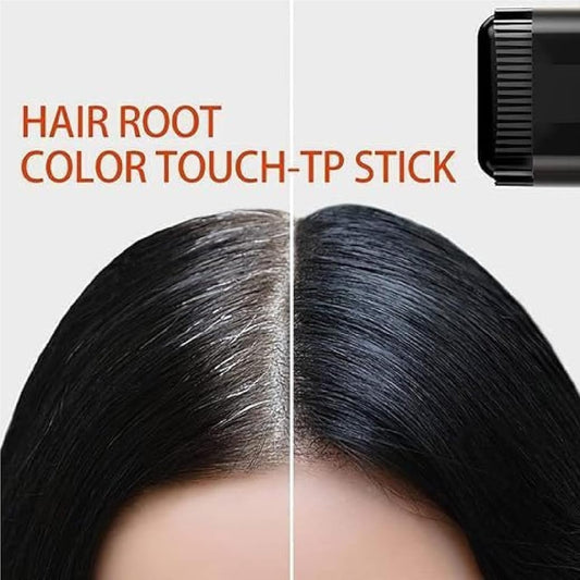 New Hair Color Comb Stick, Waterproof and Sweat-Proof Instant Hair Dye Stick Grey Hair Coverage for Men & Women, Easy Application