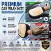 Ultra Soft Microfiber Car Cleaning Wash Mitt | Scratch Free Cleaning Glove for Car & Bike (Pack of 1)Car Cleaning Wash Mitt / Microfiber Cleaning Glove. pack of 1