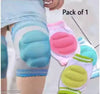 Baby Crawling Knee Pads – Soft Cotton, Anti-Slip Protection for Infants & Toddlers (Pack of 1, Pink)