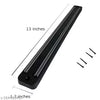 33cm Magnetic Knife Bar, Magnetic Knife Storage Strip, Magnet Kitchen Knife Holder, Knife Rack Strip Patti 13 Inch (Black)