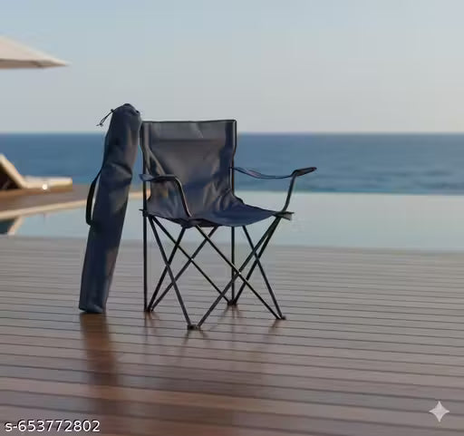 Camping Folding Chair Outdoor Garden, Picnic, Travelling, Lawn, Patio Outdoor Chairs with Carrying Bag