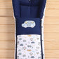 3 in 1 Baby Sleeping Bag & Carry Nest | Cotton Bedding Set for Infants & New Born Baby | Portable/Travel & Skin Friendly | 0-3 Months
