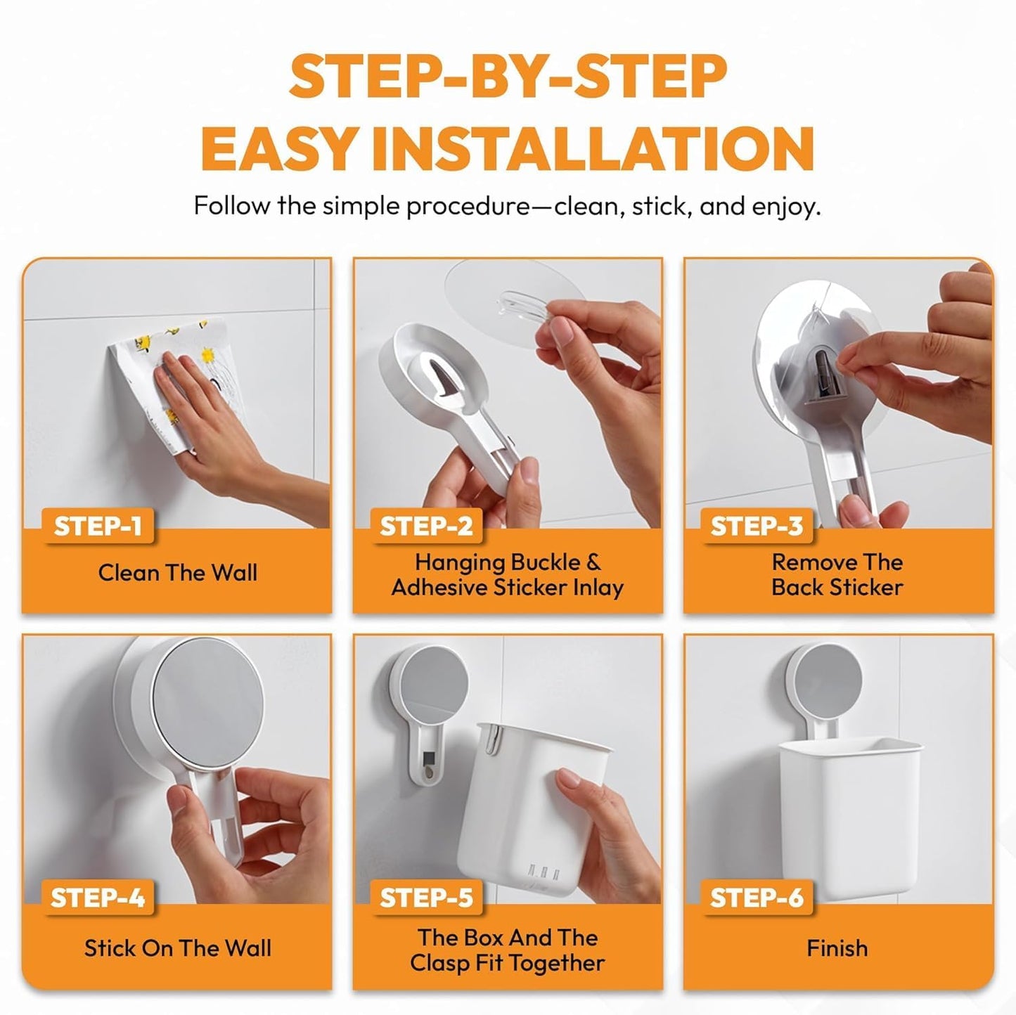 Toothbrush Holder for Bathroom