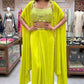 THIS WEDDING SEASON WEAR OUR BEAUTIFUL 3 PIECE WITH REAL MIRROR WITH  EMBROIDERED BLOUSE, SKIRT AND LONG SHRUGE