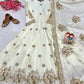 ENHANCE THE BEAUTY OF YOUR WARDROBE WITH THIS NEWLY LAUNCHED DESIGNER ANARKALI GOWN WITH ELEGANT DUPATTA