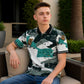 T-SHIRT  :-   TITLE:- Boys Polo T-Shirt with Ribbed Collar,Boys Short Sleeve Polo Neck T-Shirt,Boys Casual Polo T-Shirt,Boys Regular Fit Polo T-Shirt,Boys Printed Polo T-Shirt