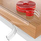 3 METAR Silicone Edge Protector Strip | Baby Proof Corner Safety for Sharp Edges | Adhesive Bumper Guard for Table, Furniture & Wall | Ideal for Home, Nursery & Office Use (3 METAR)