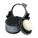 Hair Root Touch Up Powder for Thinning Hair | Instant Hair Loss Concealer & Scalp Shadow | Grey Hair Coverage Powder Waterproof & Sweat Resistant | Black Hair (4 Gm)