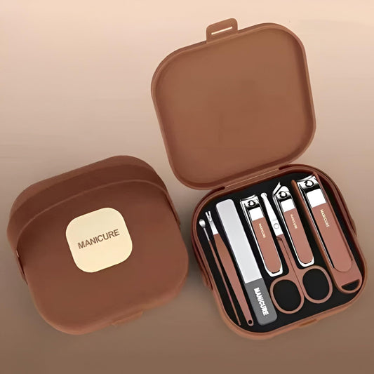 8 Pcs Manicure Set for Thick Nails, Nail Art Set, Ear Digger Spoon Personal Care Tool, Beauty Set Suitable for Professional Grooming Kits