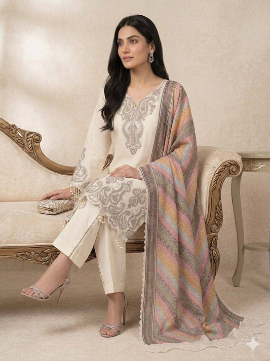THIS WEDDING SEASON WEAR OUR BEAUTIFUL SEQUENCE EMBROIDERED TOP , PLAZZO WITH DUPATTA ✨ 2 New Colo