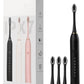 Sonic Electric Tooth Brush For Adults With 5 Modes, 4 Brush Heads & Rechargeable | Ultrasonic Tooth Brush IPX7 Waterproof Cleaning Toothbrushes Adults (Multicolor, Standard,
