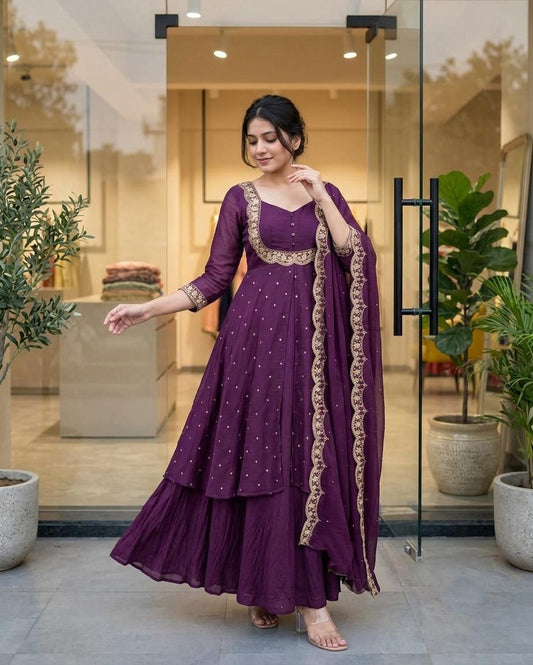 You have a great eye! These beautiful skirt and cape pcs are designed for modern