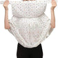 SCARF Pure Cotton Soft & Breathable Sun Protection White Plain Scaff| Universal Size | For Girl & Women