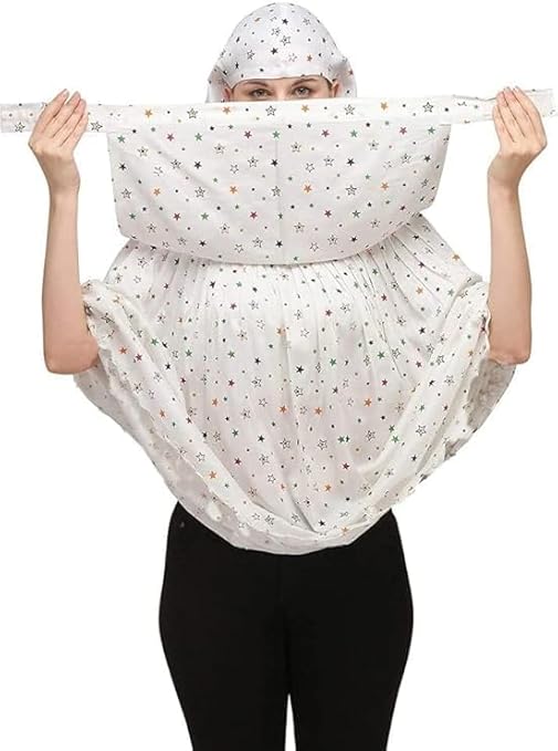 SCARF Pure Cotton Soft & Breathable Sun Protection White Plain Scaff| Universal Size | For Girl & Women