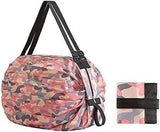 black sparrow Portable Foldable Shopping Bag Large Capacity Multipurpose Storage Bag Sports Travel Shoulder Bag
