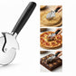 Klick N Shop Pizza Cutter for Kitchen Premium Pizza Cutter Steel Wheel with Ergonomic Non Slip Handle Sandwich Slicer for Roti Paratha Chapati Brownie Home Baking Pack of 1