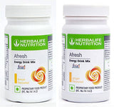 HERBALIFE Afresh Energy Drink Mix - Lemon & Ginger Flavor Combo Pack Of 2 PCS With Green Tea Extracts For Fat Loss Combo (100 Gram)