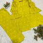 THIS SUMMER SEASON WEAR TRENDY CO-ORD SET WITH EMBROIDERY WORK