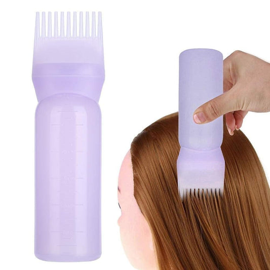 1Pc's Hair Dye Bottle Brush Shampoo Hair Colour Oil Comb Applicator Tool Root Comb Applicator Bottle.(Pack of 01)