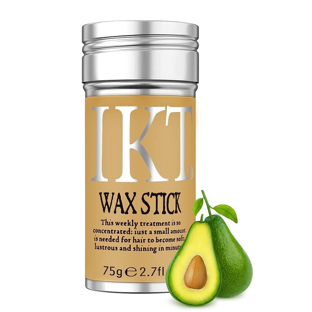 IKT Hair Wax Stick | The Headliner | Hair Styling Wax | Fly Away Hair Fixer | No Residue | Wax Stick For Women 75g/2.7fl Visit the IKT Store