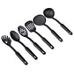 6 Pcs Nylon Spoon Spatula Scoop Kitchen Cooking Utensil Tools Set