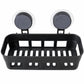 Non-Drill Wall Mount Magic Sticker Self Adhesive Bathroom Corner Shelf Wall Mounted, Self Adhesive Organizer Rack with Hooks, Waterproof Storage Stand for Kitchen, Wash Basin & Bathroom (1 PC)