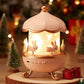 Galaxy Bunny Carousel Star Projector Lamp with 6 Set Films,Rotatable Mode,Rechargeable Rabbit Nursery Light for Kids,Baby Room Decor,Girls, Boys,Gift Item