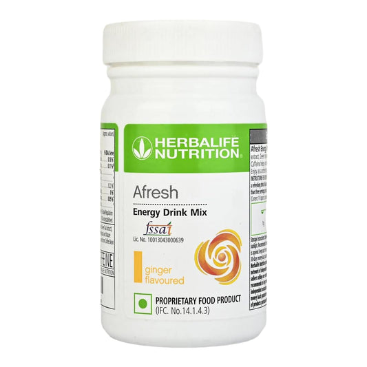 Herbalife Nutrition Afresh Energy Drink Mix (Ginger, 50 g)