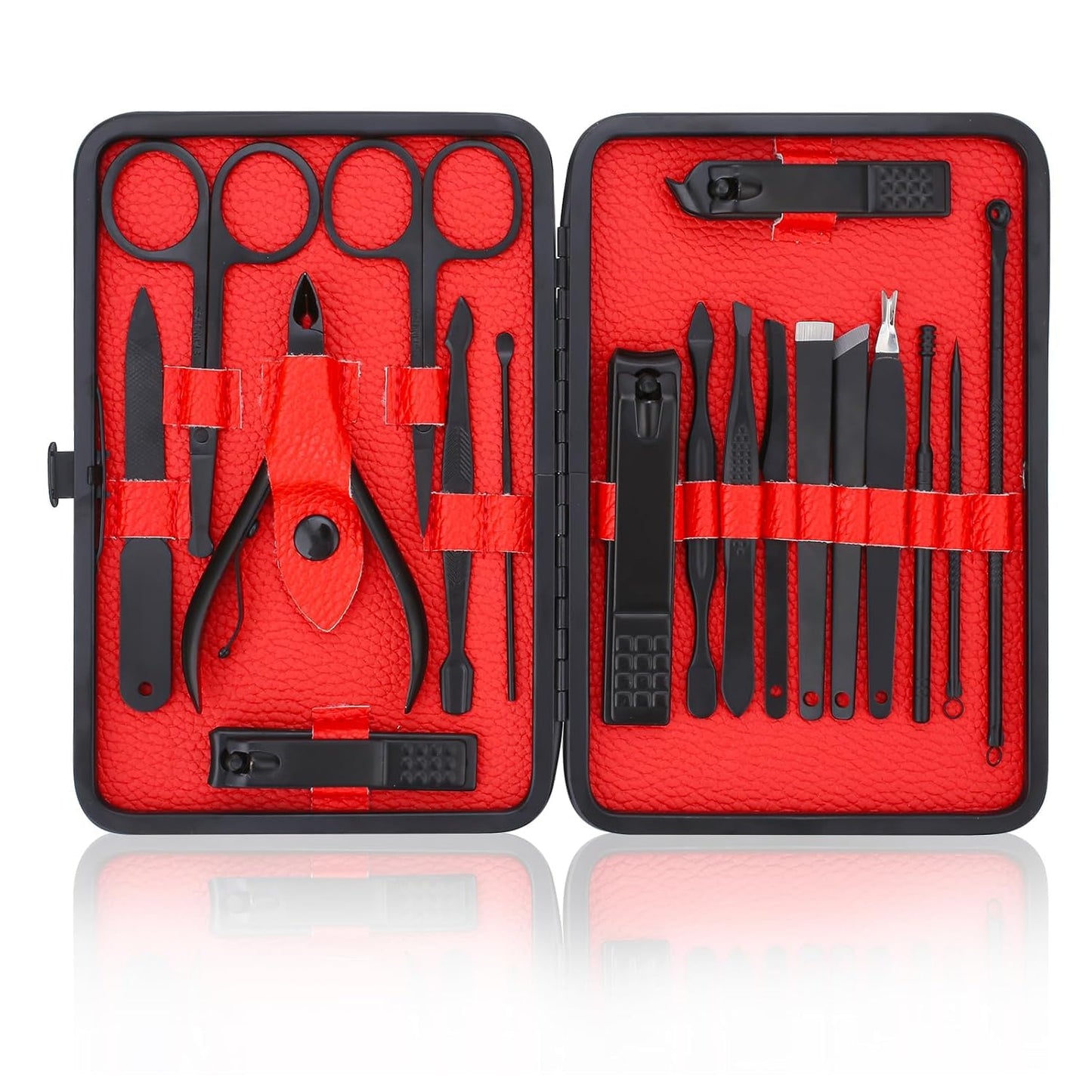 Homaxy - All-in-One Manicure Pedicure Kit for Women & Men – Stainless Steel Nail Cutter Set, Nail Clipper & Grooming Kit – Gift for Wife, Girlfriend, Mother, Sister – Birthday, Anniversary Gift Special