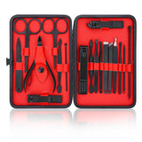 Homaxy - All-in-One Manicure Pedicure Kit for Women & Men – Stainless Steel Nail Cutter Set, Nail Clipper & Grooming Kit – Gift for Wife, Girlfriend, Mother, Sister – Birthday, Anniversary Gift Special