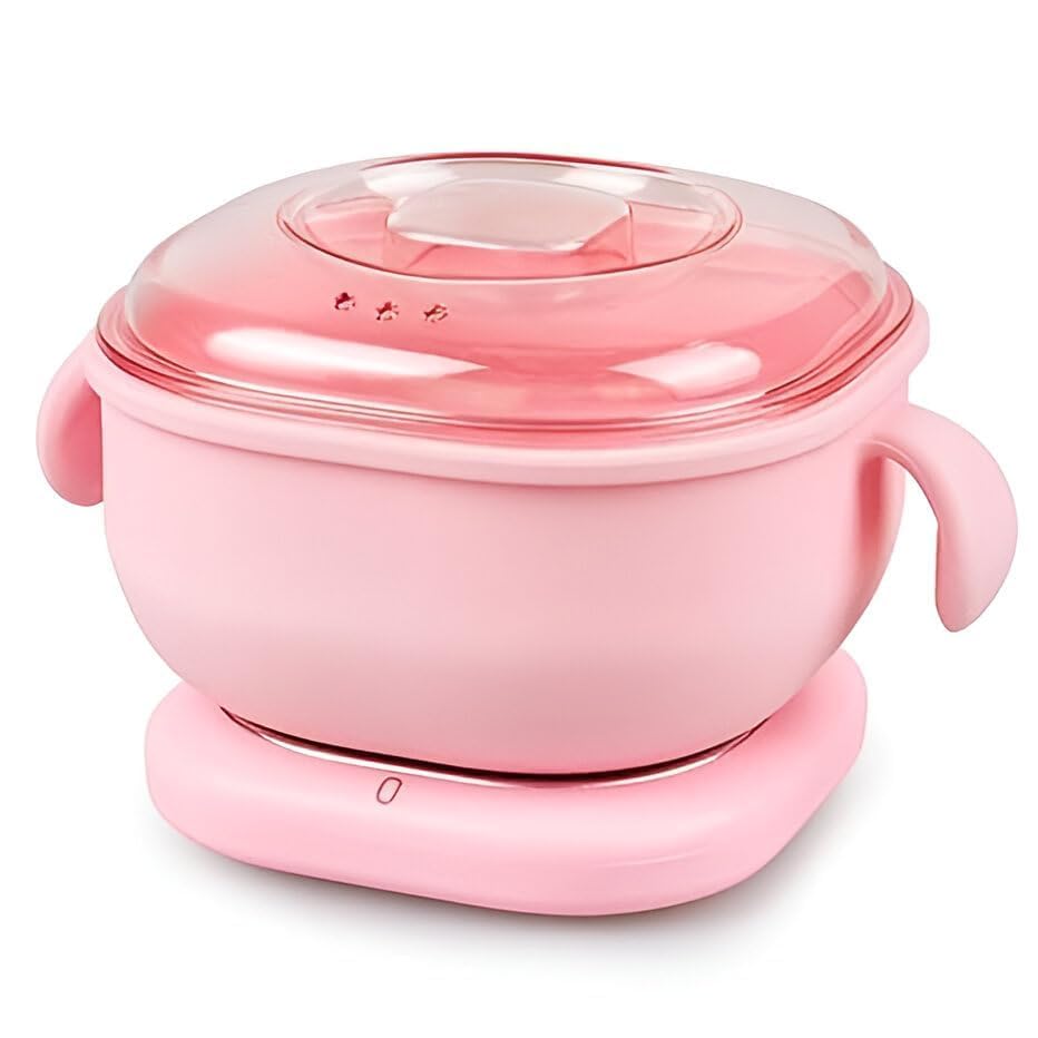 Silicone Wax Heater Portable and Electric Silicone Based Folding Waxing Hair Remover Heater Machine Warmer Machine for Waxing for Women Wax Boiler Pot Beans Warmer