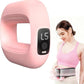 Massage Belt for Men and Women, Wireless Electric Fascia Ring with Heat Therapy, 3 Massage Modes, 5 Power Levels, LED Indicator and Adjustable Body Strap