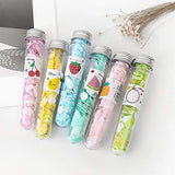 YBN Paper Soap | Disposable Mini Soap Paper | Scented Soap Bath Flakes | Portable Flower Tube Petals | Tube Shape Bottle Paper Soap For Travelling | (Pack of 3)