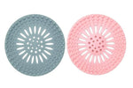 Durable Silicone Kitchen Bathroom Sink Drain Strainer Sewer Sink Strainer, Garbage Filters, Hair Stopper, Shower Drain Filter, and Clean, Random Color (Pack of 2)