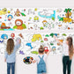 Vaidyansh Drawing Colouring Roll sheet for Kids Fun Large poster Graffiti Art 30cms x 350cms 11 Feet Extra Long Paper Kid Coloring scoll Colour using Pencil Crayons Made in India