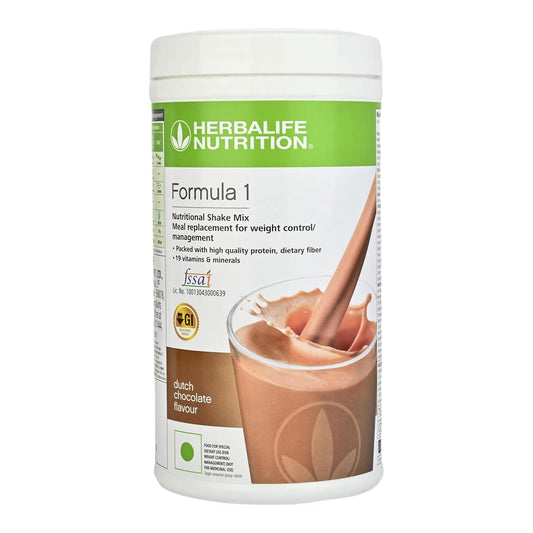 Herbalife Nutrition Formula 1 Shake for Weight Loss, 500 g (Dutch Chocolate)