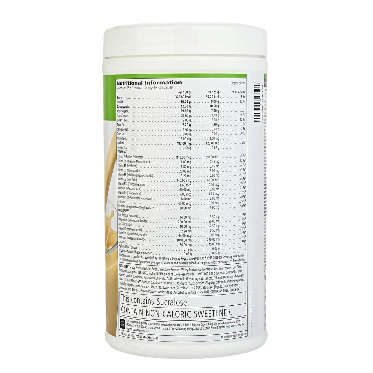 Herbalife Nutrition Weight loss Combo Pack New ShakeMate with Formula 1 Vanilla flavor (1000 gm) Protein Shake (500 g, 500 g, Vanilla, Unflavored)