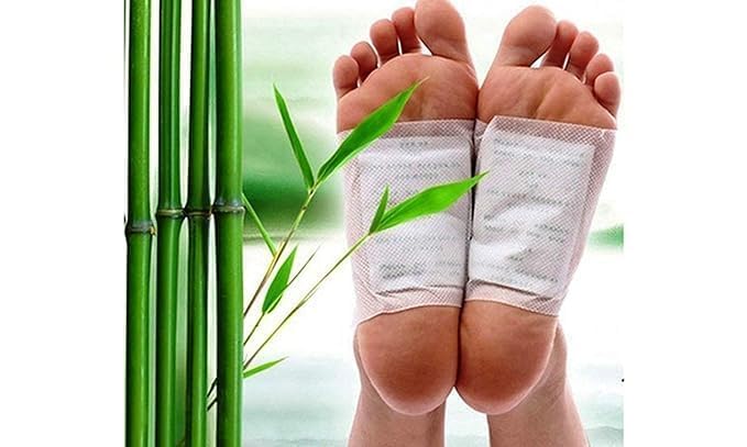 Foot patch Herbal And Gentle Ingredient Detox Foot Pads, Natural Ingredients for Sleep Aid, Pain Relief, Toxin Removal with Bamboo Vinegar and Acupoint Micro-Massage Technology