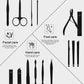 Homaxy - All-in-One Manicure Pedicure Kit for Women & Men – Stainless Steel Nail Cutter Set, Nail Clipper & Grooming Kit – Gift for Wife, Girlfriend, Mother, Sister – Birthday, Anniversary Gift Special
